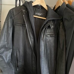 Leather jacket
